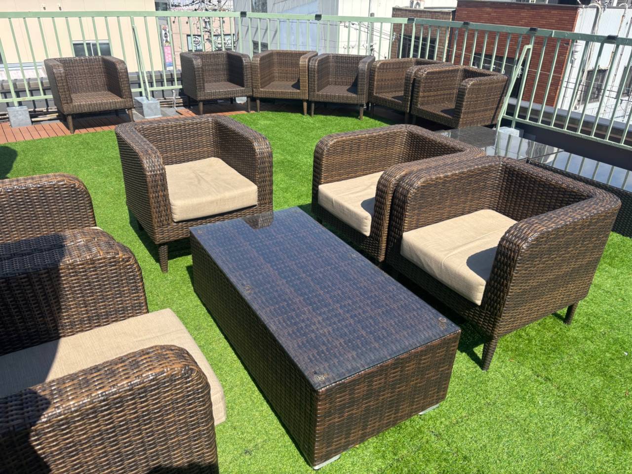 【難波・日本橋で貸切BBQ】屋上バーベキュー×飲み放題手ぶらで楽しむ